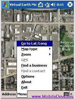 Virtual Earth Mobile