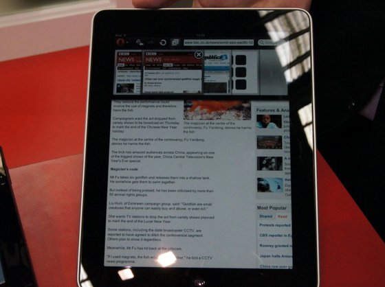 opera mini for ipad