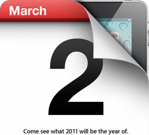 iPad 2 — 2 March